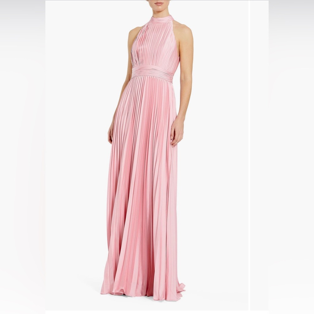 Elegant Pink Evening Gown